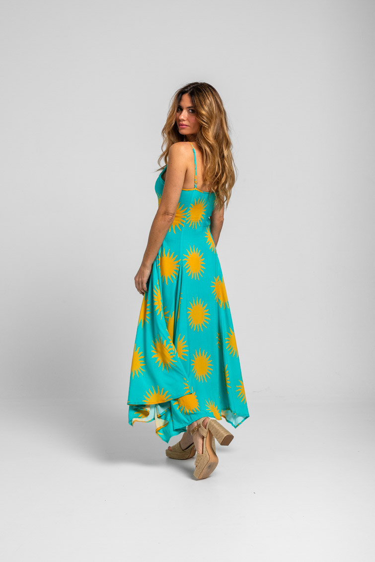 vestido-largo-vuelo-con-tirantes-graduables-turquesa-y-soles-amarillos-oh-sole-mio-2