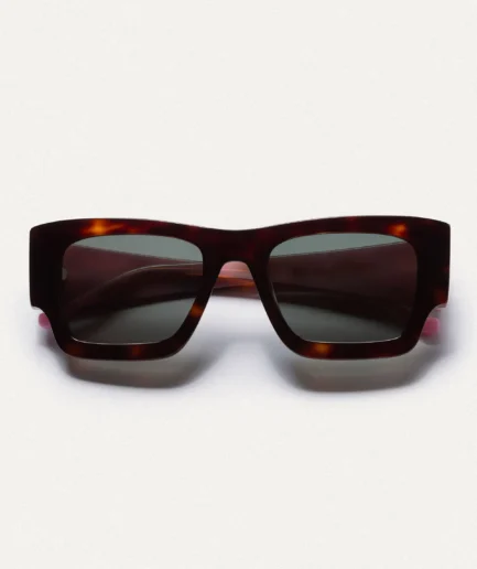 Gafas azul marino con punta patillas multicolor rosa claro - Mr Boho x Compañía Fantástica