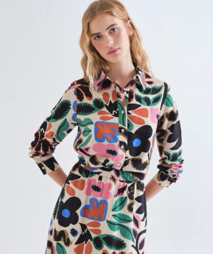 Camisa con estampado Neo Garden - Compañía Fantástica