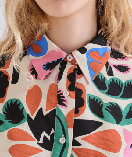 Camisa con estampado Neo Garden - Compañía Fantástica