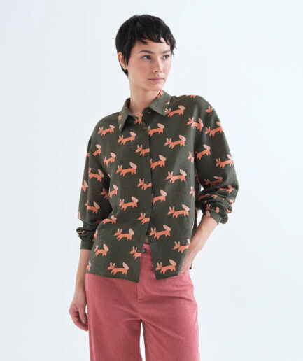 Camisa con estampado Volpe - Compañía Fantástica