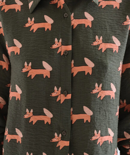 Camisa con estampado Volpe - Compañía Fantástica
