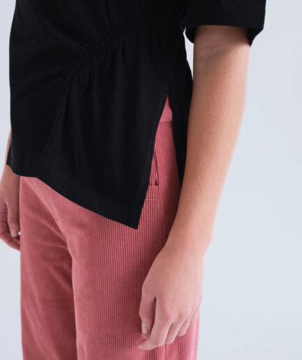 Camiseta básica 100% algodón negro - Compañía Fantástica