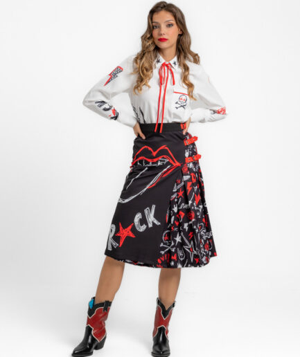 Falda grunge - Lolina. ROCK AND ROLL