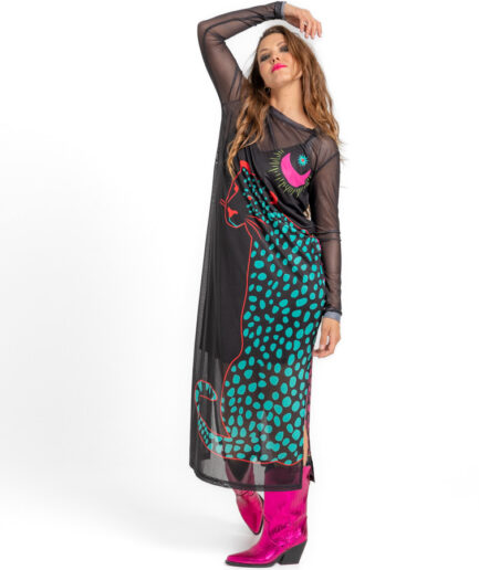 Vestido camiseta - Lolina. Mi caos, mi universo