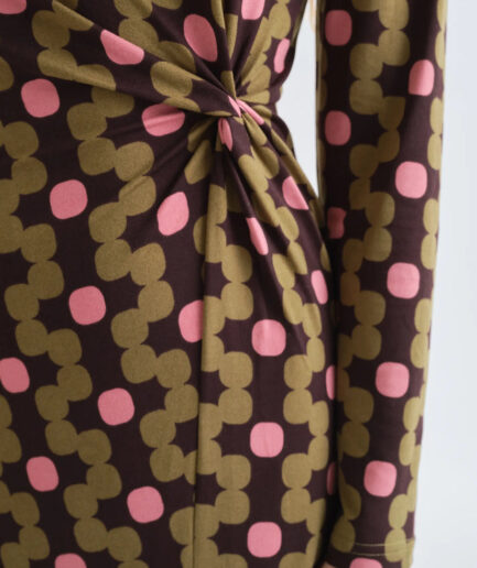 Vestido midi con estampado Aberdeen - Compañía Fantástica