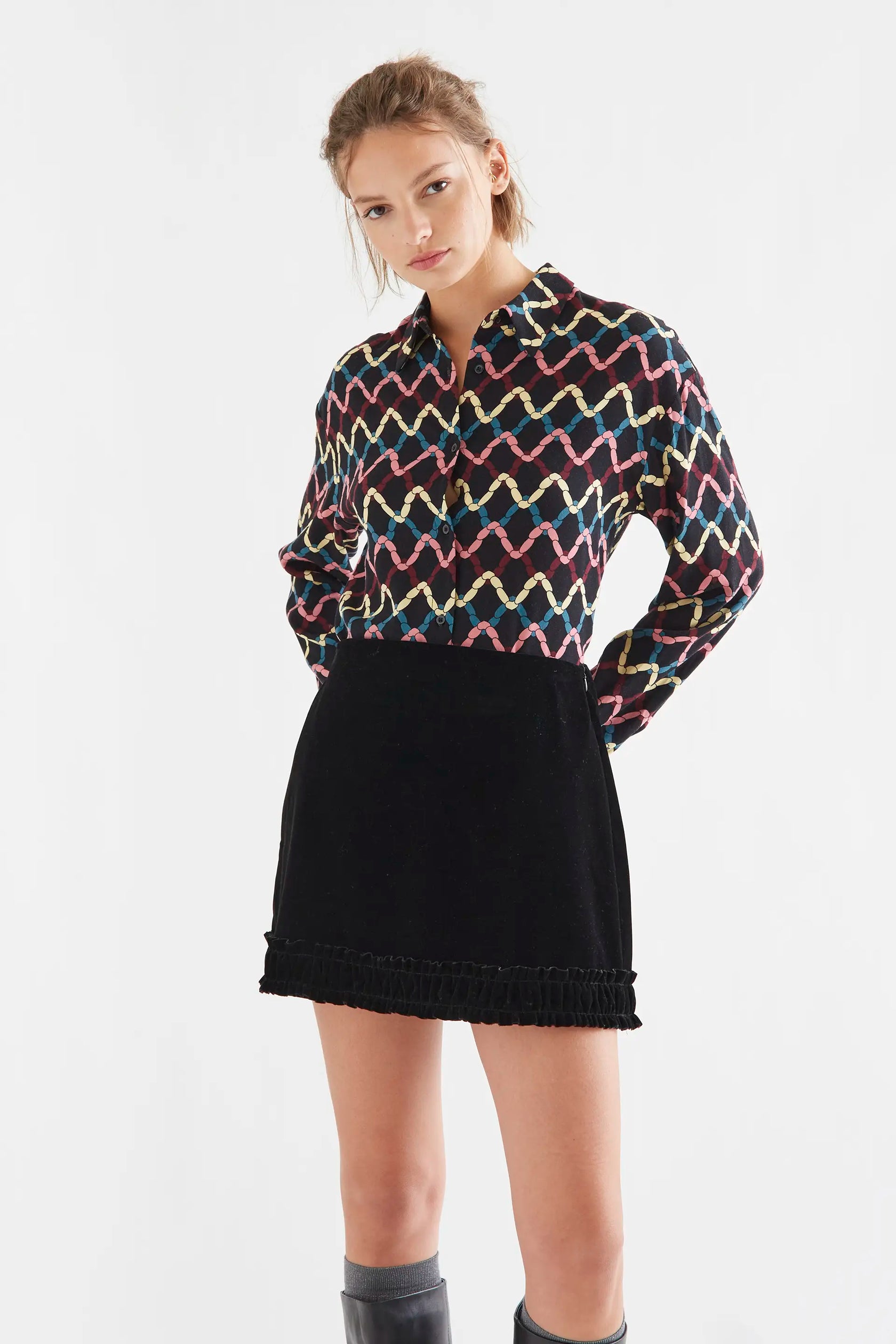 Camisa con estampado Skein - Compañía Fantástica Camisa con estampado Skein - Compañía Fantástica