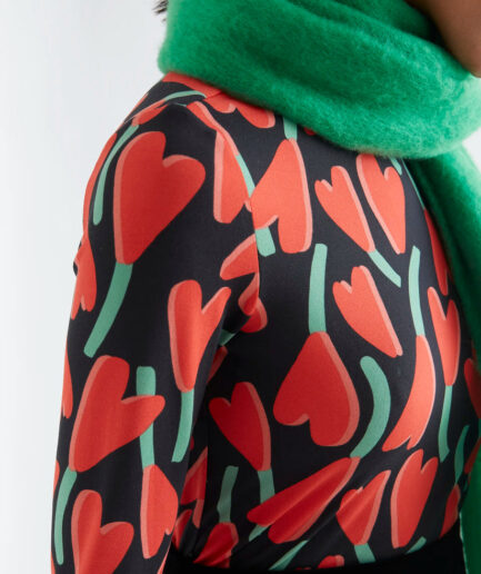 Camiseta con estampado Ciclamen - Compañía Fantástica