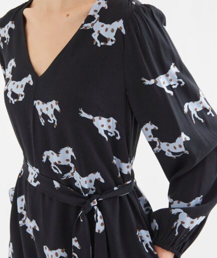 Vestido corto con estampado Horse - Compañía Fantástica